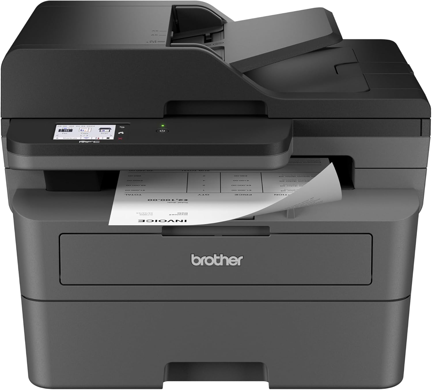 Brother MFC-L2820DW Wireless Compact Monochrome All-in-One Laser Printer